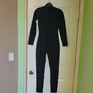 Elegant Black Women's Unitard.